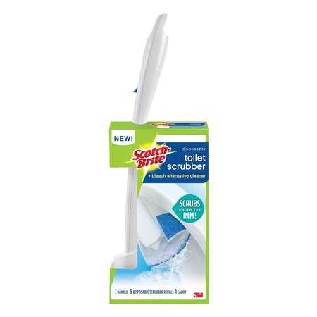 3M Scotch-Brite Clean Scent Disposable Toilet Scrubber 558-SK-4NP